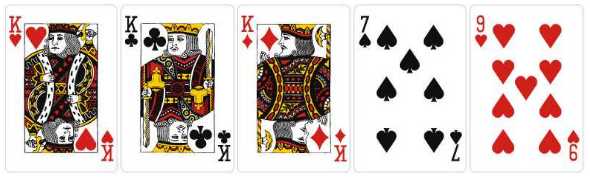 X[J[hiThree of a Kindj